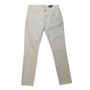 Resfeber Roma Collection Women’s Skinny Ankle Stretch Jeans Off-White Size 6